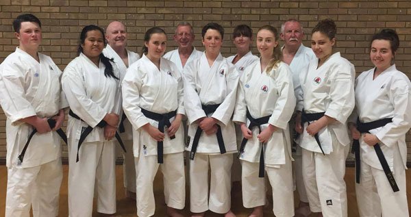 Sensei Hazard Training Course and Dan Grading May 2016