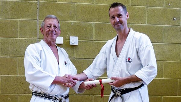 Paul Burley 4th Dan Promotion